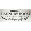 Laundry Room Same Day Service Stencil