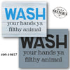 Wash Your Hands Stencil