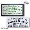 Main Street Garden Market Stencil
