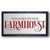 Welcome to Our Farmhouse Stencil