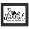 Be Thankful You're Not a Turkey Stencil