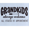 Grandkids Always Welcome Stencil