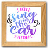 I Don't Sing in the Car Stencil