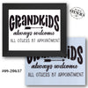 Grandkids Always Welcome Stencil