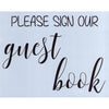 Guest Book Stencil