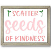 Scatter Seeds of Kindness Stencil
