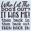 Who Let the Dogs Out? Stencil