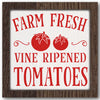 Farm Fresh Tomatoes Stencil