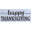 Happy Thanksgiving Stencil