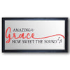 Amazing Grace How Sweet the Sound Stencil