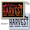 Autumn Harvest Stencil