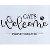 People Tolerated - Cats Stencil
