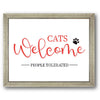 People Tolerated - Cats Stencil