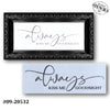 Always Kiss Me Goodnight Stencil