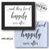 And They Lived Happily Ever After Stencil