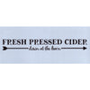 Fresh Pressed Cider Stencil
