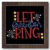 Let Freedom Ring Fireworks Stencil