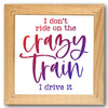 Crazy Train Stencil