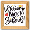 Welcome Back to School Stencil