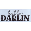 Hello Darlin' Stencil