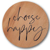 Choose Happy Stencil