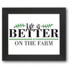 Life is Better on the Farm Stencil