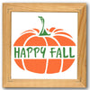 Happy Fall Pumpkin Stencil