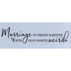 Marriage an Endless Sleepover Stencil