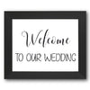 Welcome to Our Wedding Stencil