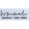 Homemade Breakfast Lunch Dinner Stencil