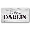 Hello Darlin' Stencil