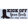 Kick Off Your Boots Stencil