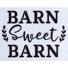 Barn Sweet Barn Stencil