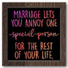 Annoy One Special Person Stencil