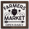 Farmer's Market Stencil