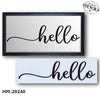 Convertibles: Fancy Hello Stencil