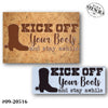 Kick Off Your Boots Stencil