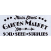 Main Street Garden Market Stencil
