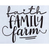 Faith Family Farm Stencil