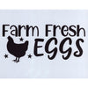 Farm Fresh Eggs Stencil