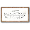 Laundry Room Same Day Service Stencil