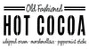 Old Fashioned Hot Cocoa