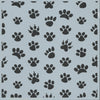 Paws Background Stencil