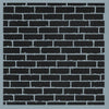 Dirty Brick Background Stencil