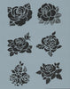 Kiss From a Rose Stencil