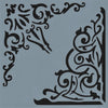 Decorative Corners #1 Stencil