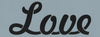 Simple Sayings:  Love Script Stencil