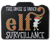 Elf Surveillance Stencil