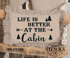 Life is Better at the Cabin
