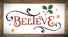Believe Stencil